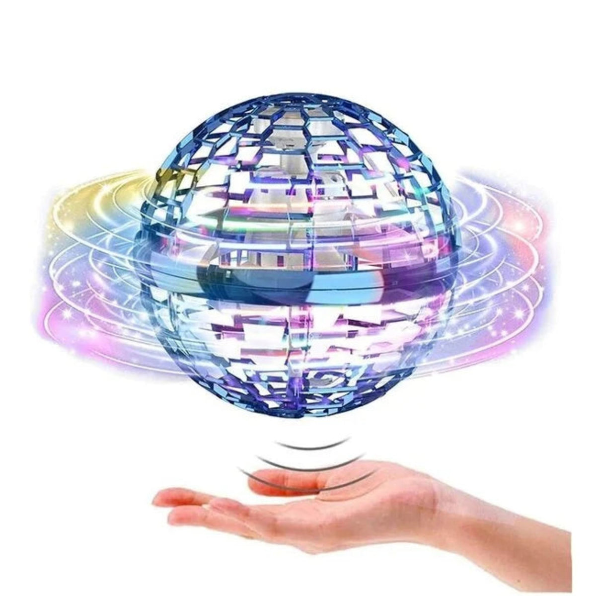 Fliegender Spinner-Bumerangball mit RGB-Beleuchtung